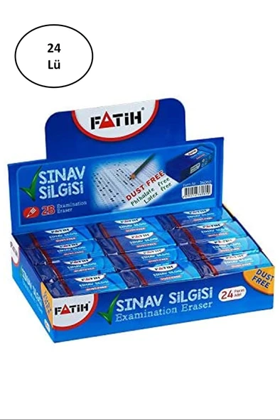 Fatih Fs-24/M Sınav Silgisi 24'lü ürün görseli 1