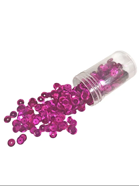 Pembe Renkli Pul Yuvarlak Pul 8mm Pul- 1 Adet ürün görseli 1