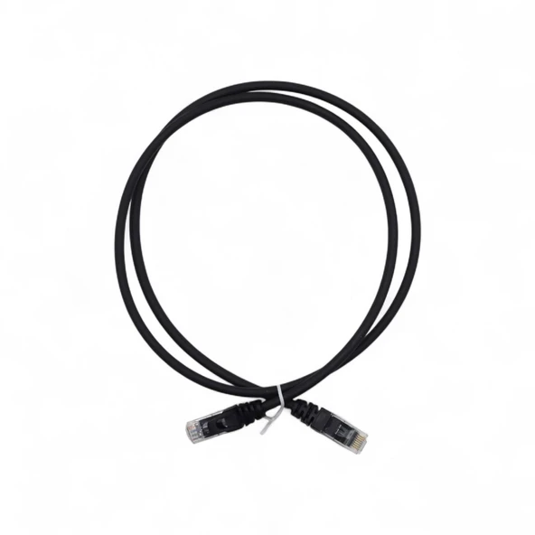 Ojc 1 Mt Cat6 Utp Lszh Patch Cord Siyah - Resim 4