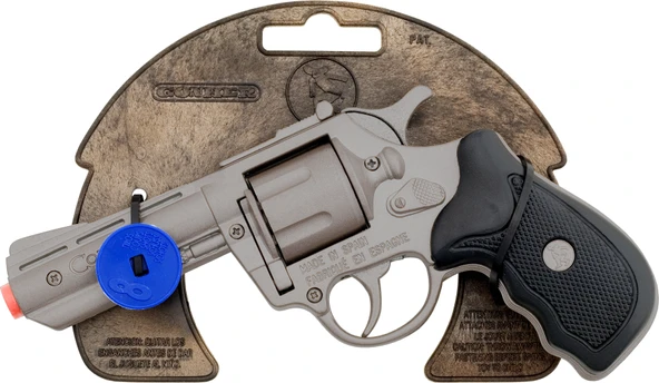 Gonher Revolver 8'li Metal Polis Koleksiyon Tabancası ürün görseli 1