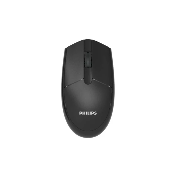 Philips SPK7337 Sessiz Optik Kablosuz Mouse - Siyah ürün görseli 1