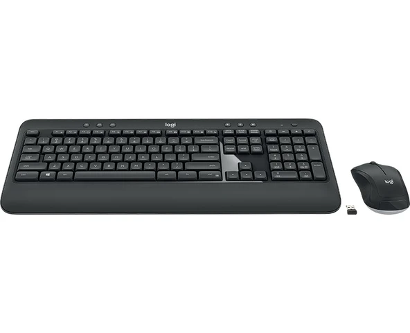 Logitech MK540 Kablosuz Klavye Mouse Seti Siyah 920-008687 - Resim 3