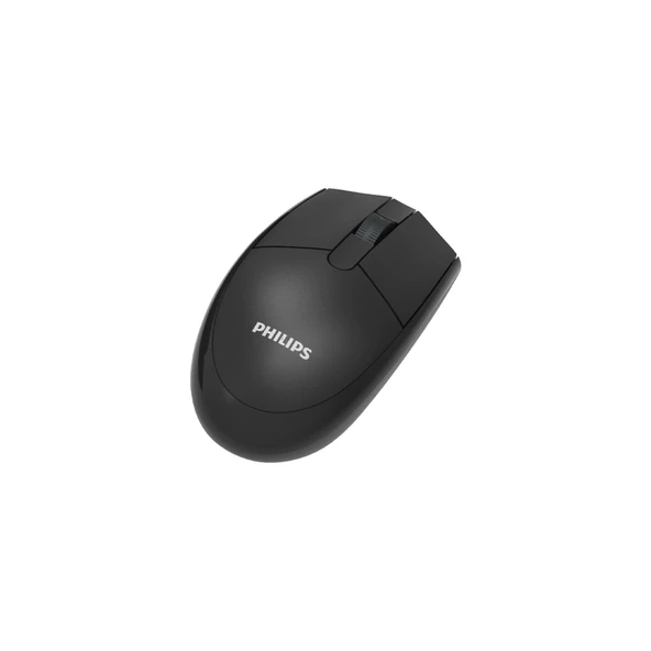 Philips SPK7337 Sessiz Optik Kablosuz Mouse - Siyah - Resim 4