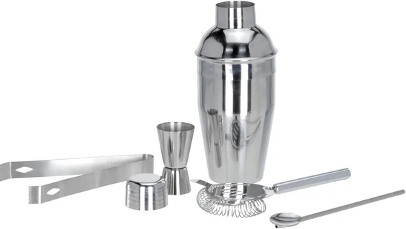 5 Parça Kokteyl Hazırlama Seti 550 Ml ürün görseli 1