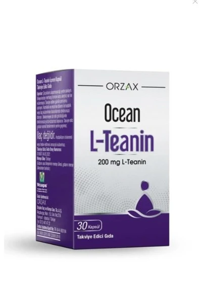 Orzax Ocean L-Teanin Takviye Edici Gıda 30 Kapsül ürün görseli 1