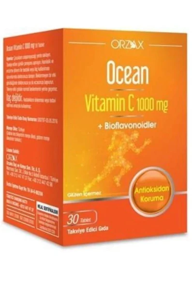 Ocean Vitamin C 1000 Mg 30 Tablet ürün görseli 1