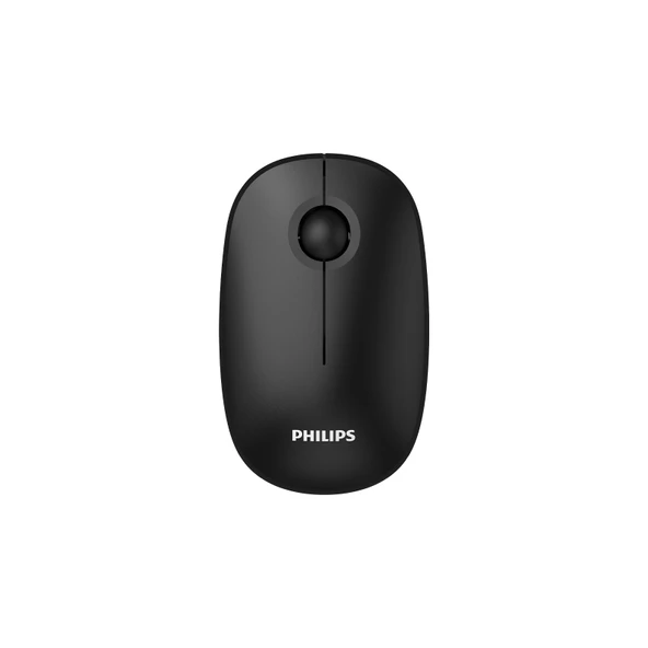 Philips SPK7378 1600 DPI 3 Tuşlu Optik Kablosuz Mouse - Siyah ürün görseli 1