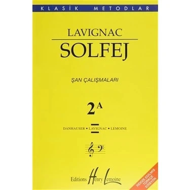 LAVIGNAC SOLFEJ 2 A ürün görseli 1