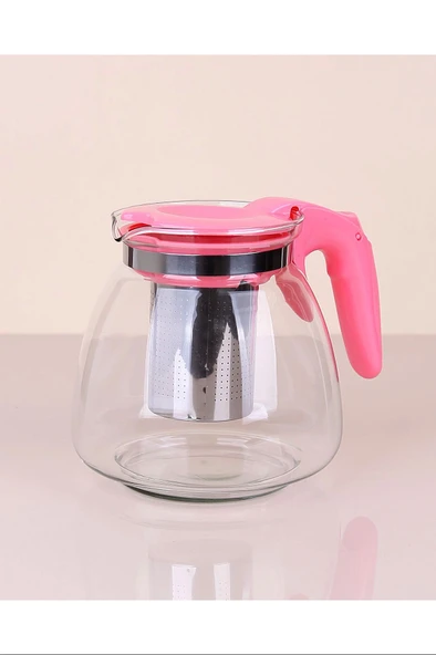 14 cm 1100 Ml Cam Demlik Royaleks-CLKN-1405 ürün görseli 1