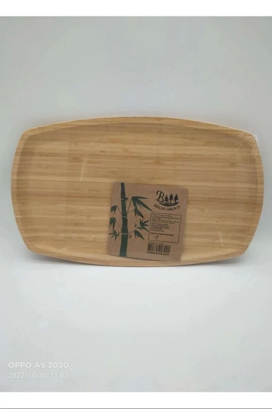 Bambu Kayık Sunum 33x20 Cm Royaleks-BLS KYK3320 ürün görseli 1