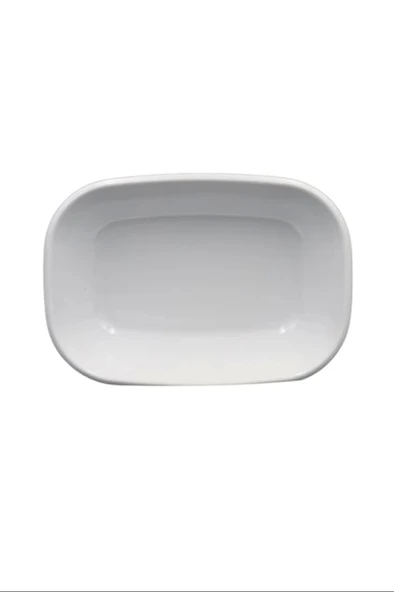 17 Cm Melamin Kare Kayı Tabak Royaleks-054 ürün görseli 1