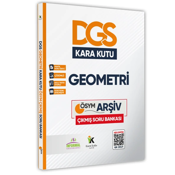 DGS Geometrinin Kara Kutusu Konu Özetli Dijital Çözümlü ÖSYM Çıkmış Soru Havuzu Bankası ürün görseli 1