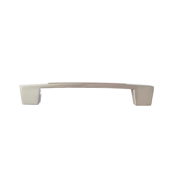 Metal İnox Ardıç 128 mm Kulp | 5 Adet Dolap ve Çekmece Kulbu ürün görseli 1