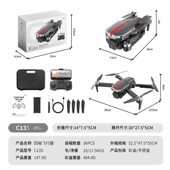 C13s Drone Wifi Cam ürün görseli 1
