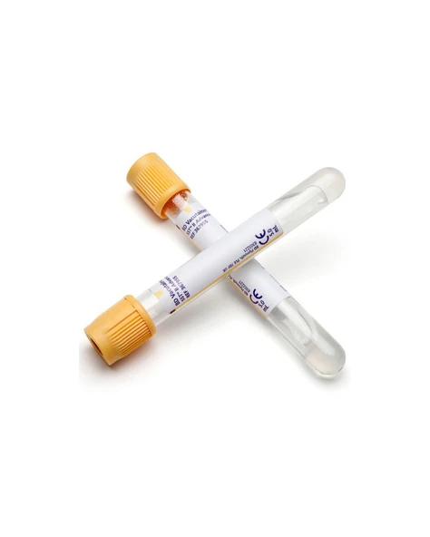 Kan Alma Hemogram Tüpü Jelli Sarı Kapak ürün görseli 1