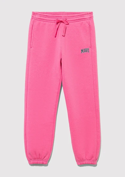 Mavi Logo Baskılı Pembe Eşofman Altı (M7010000-70982) ürün görseli 1