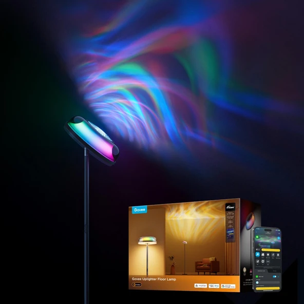Govee Uplighter Köşe Lambası - Resim 2