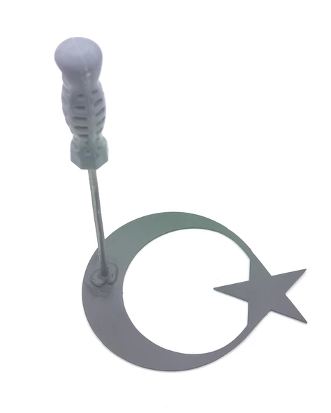Tek Ay Yıldızlı İşaretleme Damgası - Resim 6