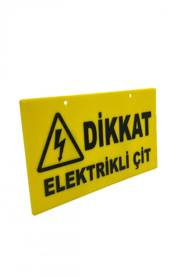 Elektrikli Çit Uyarı Levhası ürün görseli 1