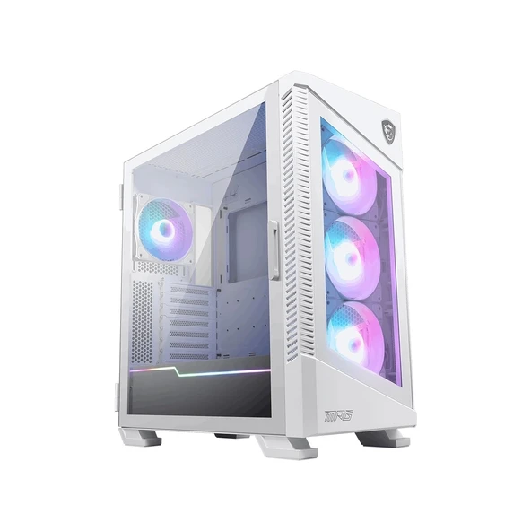 MPG Velox 100R White TG ARGB ATX Mid Tower Beyaz Gaming Kasa ürün görseli 1