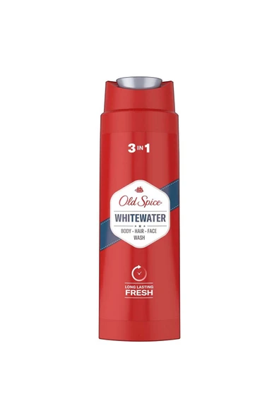 Old Spice Whitewater Duş Jeli Ve Şampuan Vücut-Saç-Yüz 3&1 400 ml ürün görseli 1