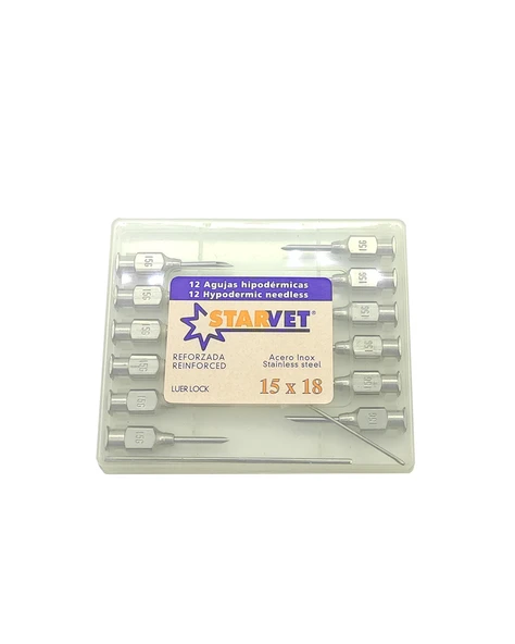 Enjektör İğnesi 15 x 18 ( 12 Ad ) ürün görseli 1