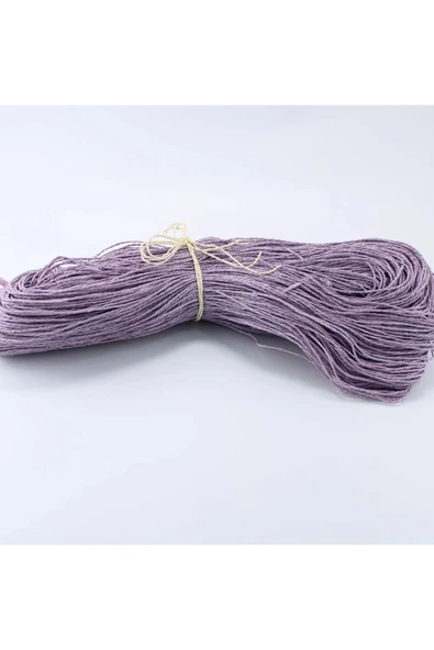 Eflatun Renk Çile Kağıt İp Çanta Ipi Supla Ipi  No:80 - (550-600 gr) ürün görseli 1