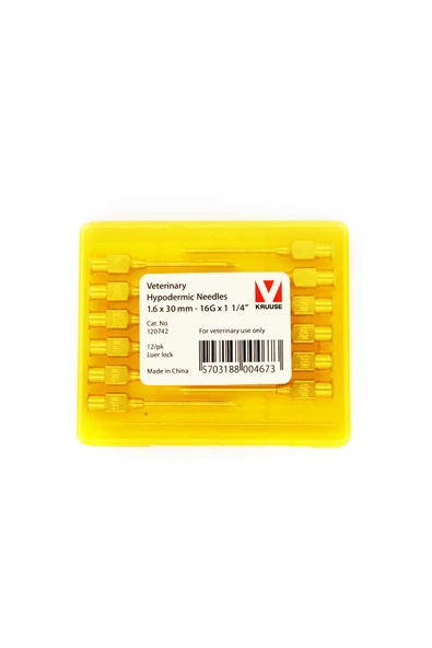 Enjektör İğnesi 1,6 x 30 mm ( 12 Ad ) ürün görseli 1