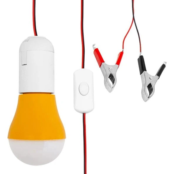 Powermaster PM-11050 12 Volt Akü Maşalı Led Ampul ürün görseli 1