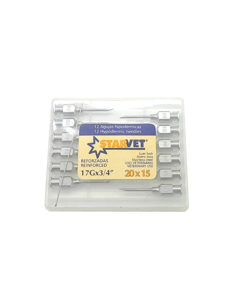 Enjektör İğnesi 20 x 15 ( 12 Ad ) ürün görseli 1