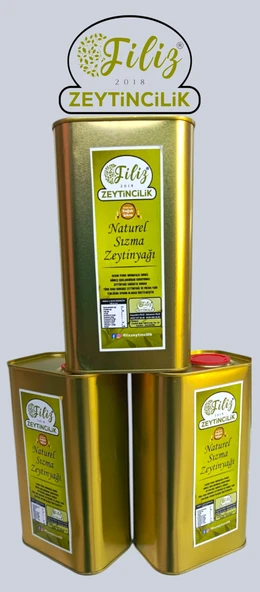 FİLİZ ZEYTİNCİLİK NATUREL SIZMA ZEYTİNYAĞI 1LİTRE TNK ürün görseli 1