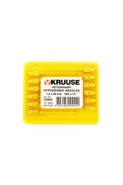 KRUUSE-VET Enjektör İğnesi (18Gx1½) 1.2 x 40 mm (12 Adet) ürün görseli 1