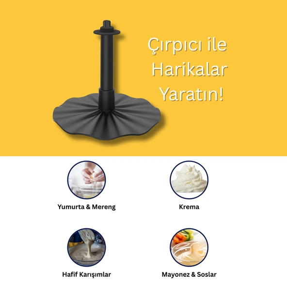Instantchopper 1000 PRO 2.3 L Cam ve Çelik Hazneli Et Kıyma & Sebze Rondo Doğrayıcı  1.2 L Hazne ürün görseli 1