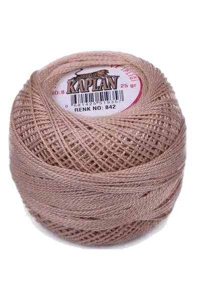Kaplan Etamin Ve Kanaviçe İpi 8 No Kod/Renk: 842 - Royaleks ürün görseli 1