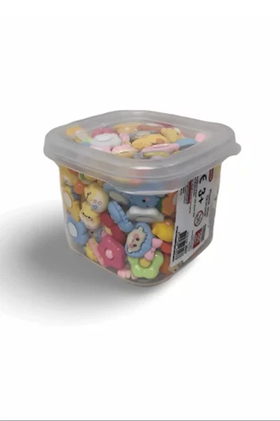 Plastik Mini Aksesuar Silikon 300'lü ürün görseli 1