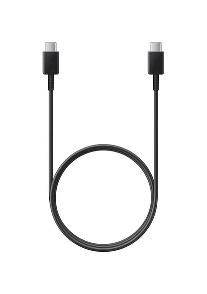 Samsung EP-DA705BBEGWW 1 m Siyah Type-C to Type-C Şarj Kablosu ürün görseli 1