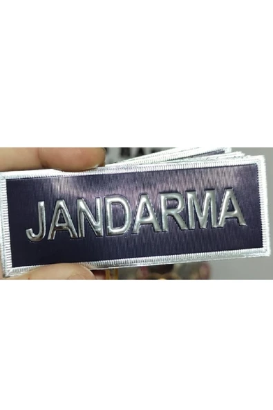 JANDARMA'' Cep Yazısı 3d Plastik, 2025 Yeni Tip, Cırtlı, 1. Kalite ürün görseli 1