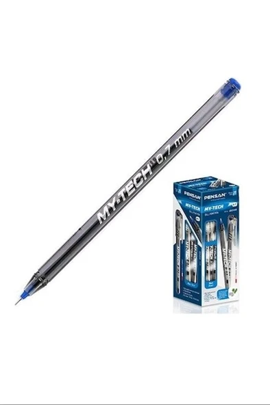 Pensan My Tech Tükenmez Kalem 0.7 Mm Mavi 25'li ürün görseli 1