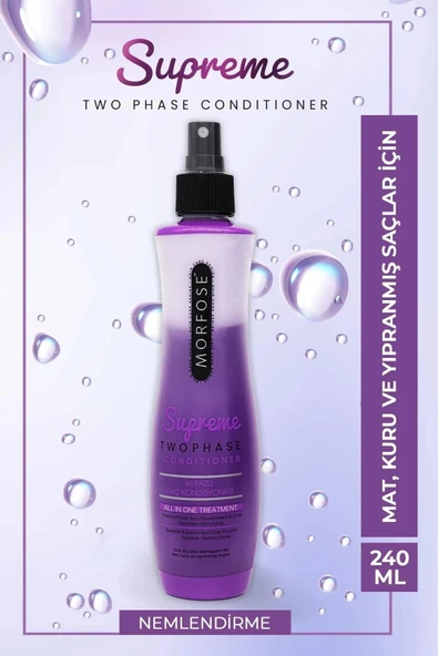 Çift Fazlı Supreme Kondisyoner Fön Suyu 240 ML - mrfs ürün görseli 1