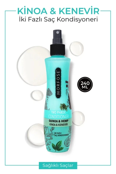 Çift Fazlı Kinoa & Kenevir Kondisyoner Fön Suyu 240 ML - mrfs ürün görseli 1