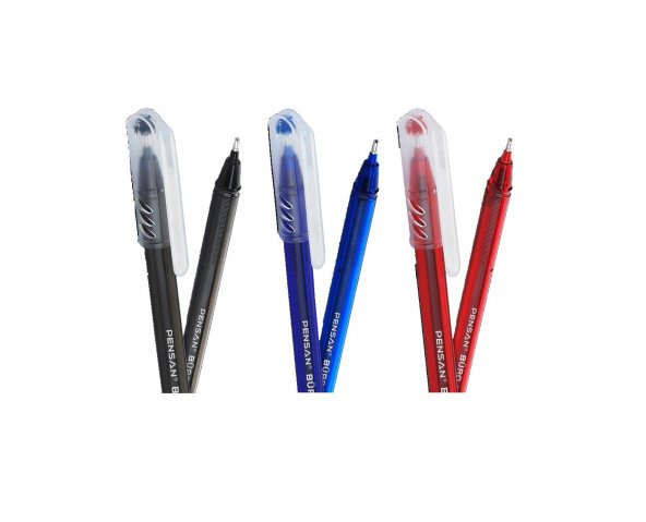 Tükenmez Kalem 5 Adet 1.0mm Büro Tipi Ballpoint Pensan Büro Tükenmez Kalem 1.0mm 2270 ürün görseli 1