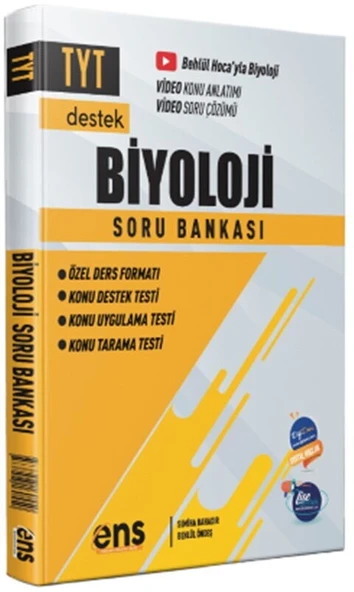 TYT Biyoloji Destek Soru Bankası ENS Yayıncılık ürün görseli 1