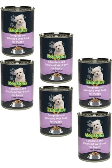 Puppy Kuzu Etli Yavru Köpek Konservesi 400 gr (6 Adet) ürün görseli 1