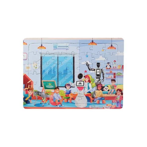 AKINROBOTICS Puzzle (42 Parça) - Resim 3