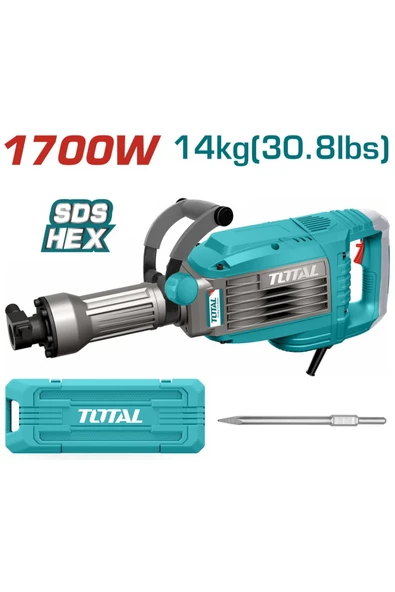 Total SDS HEX Kırıcı Hilti 1700 Watt TH217068 ürün görseli 1