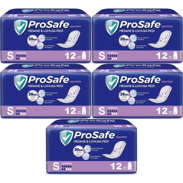 Prosafe Multiped Regl - Mesane - Lohusa Pedi S - Küçük - Small Gece/Gündüz 60 Adet ürün görseli 1