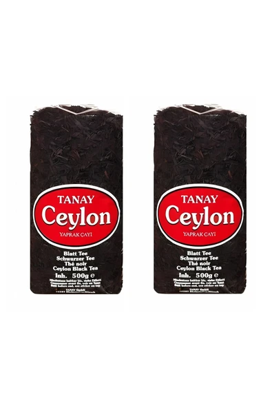 Tanay Ceylon Yaprak Seylan Çayı 2 adet 500 gr ürün görseli 1