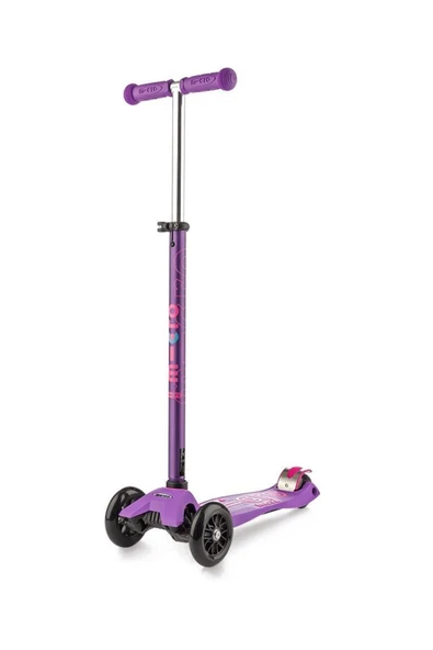 Micro Maxi Deluxe 3 Tekerlekli Scooter Purple  Mor 5-12 Yaş ürün görseli 1