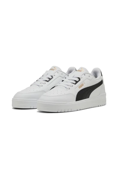 Puma Shuffle Downtown 402596 02 Erkek Sneaker Ayakkabı Beyaz Siyah 40-45 ürün görseli 1