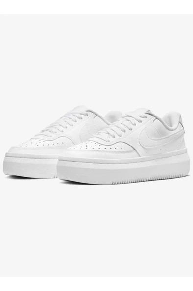 Nike W COURT VISION ALTA LTR DM0113 100 Kadın Sneaker Ayakkabı Beyaz 36-40 ürün görseli 1